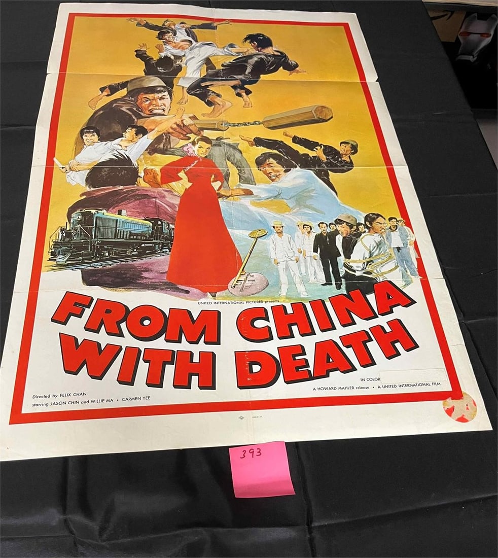 From China With Death Original Movie Poster (1 of 1)