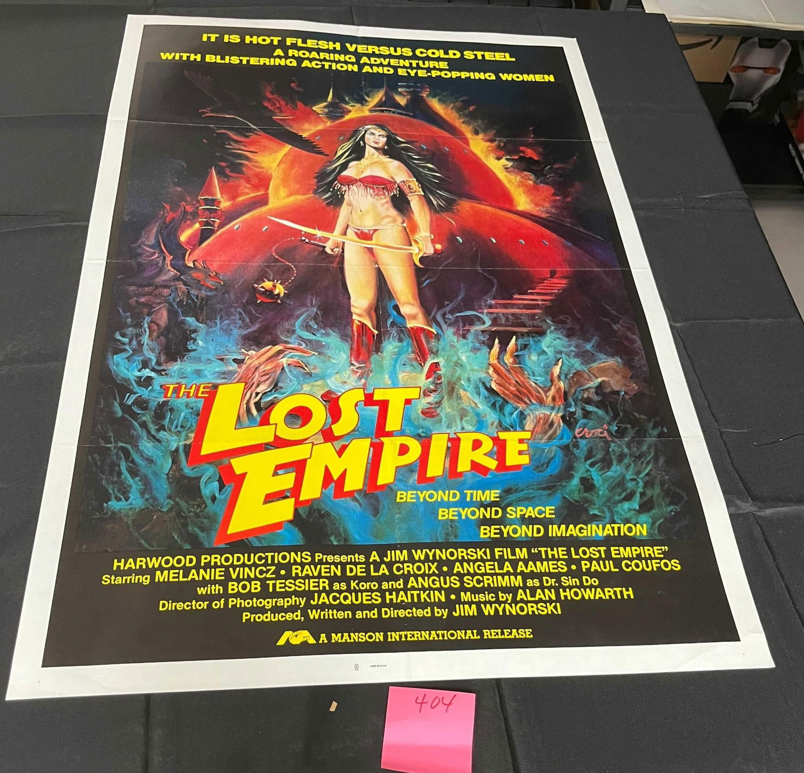 Lost Empire Original One Sheet Movie Poster (1 of 1)