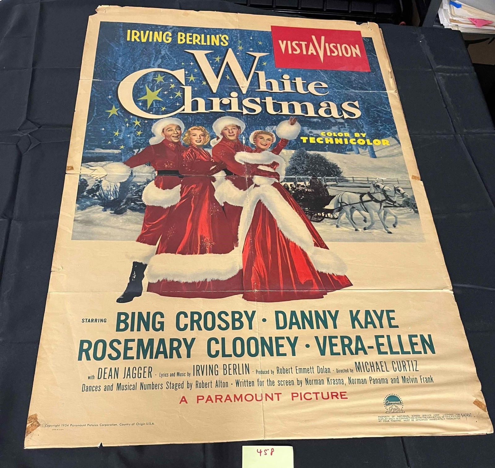 White Christmas Original One Sheet Movie Poster (1 of 3)