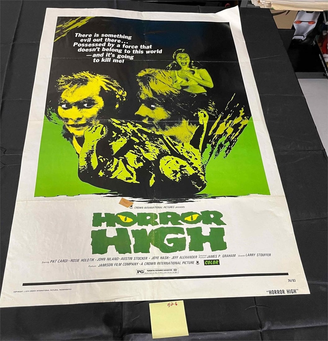 Horror High Original One Sheet Movie Poster (1 of 1)