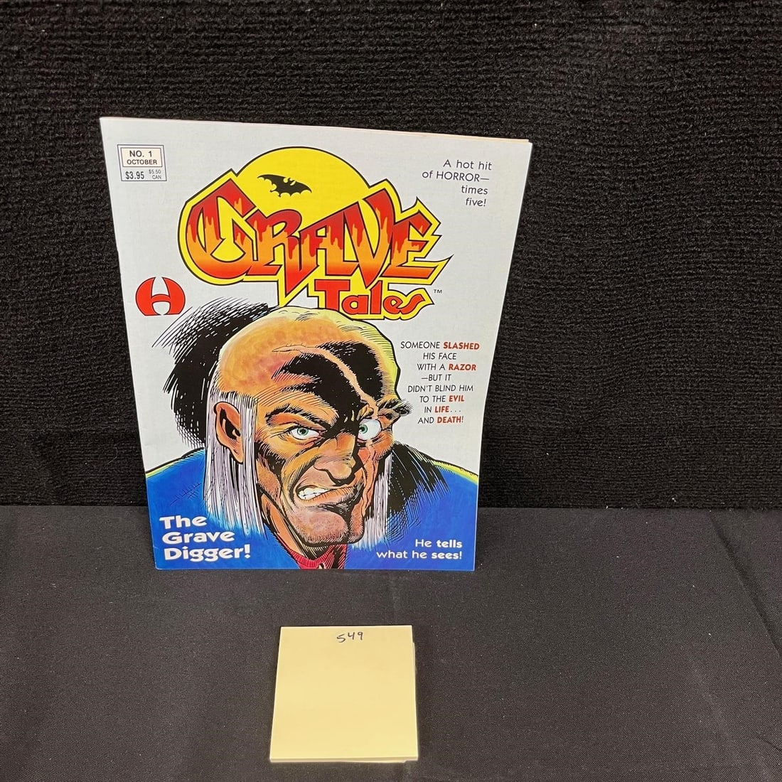 Grave Tales Magazine 1: We are a veteran owned company. Please look at the pictures carefully to determine what you believe the condition of collectible is. We are currently accepting consignments. Email us a aeronhouse1994@