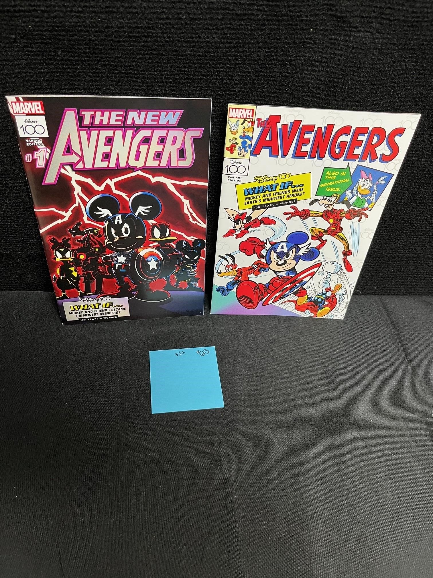 Amazing Spider-man 17 & 25 Disney 100 Variants (1 of 2)