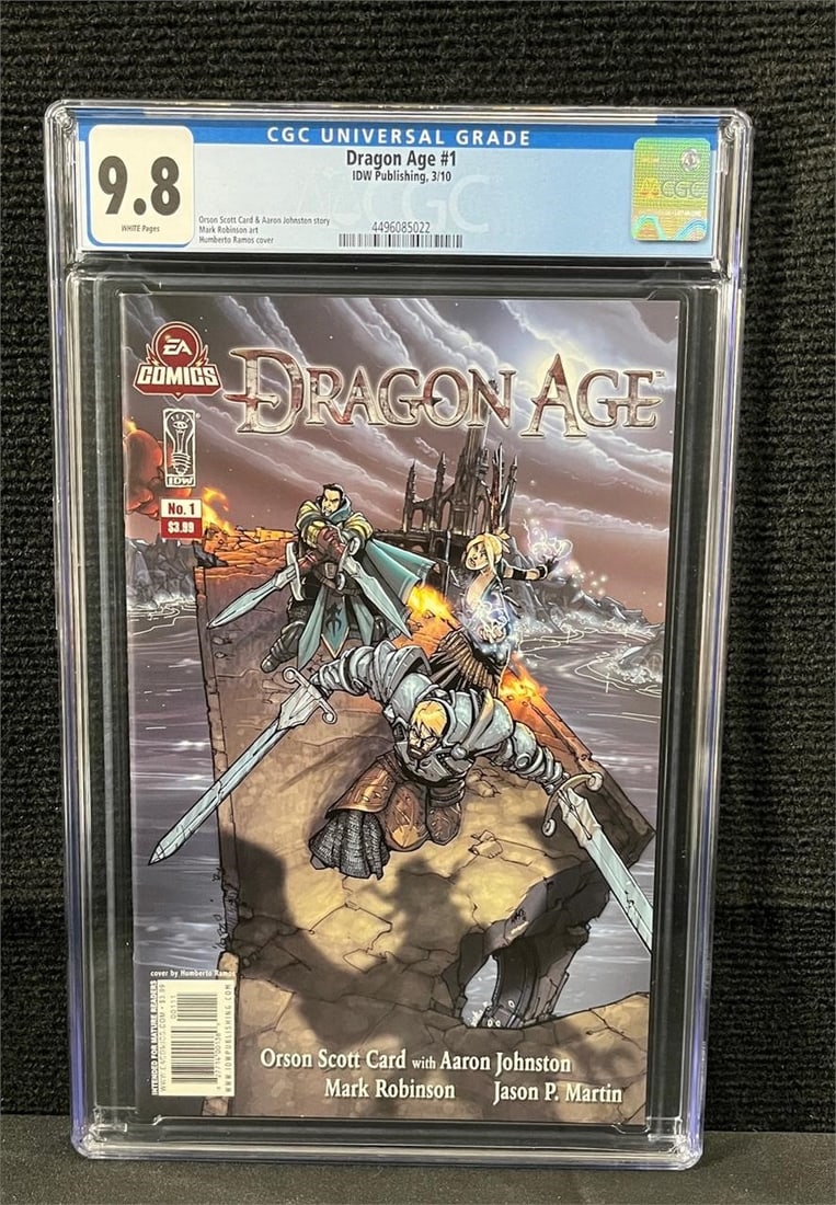 Dragon Age 1 CGC 9.8 Comic (1 of 1)