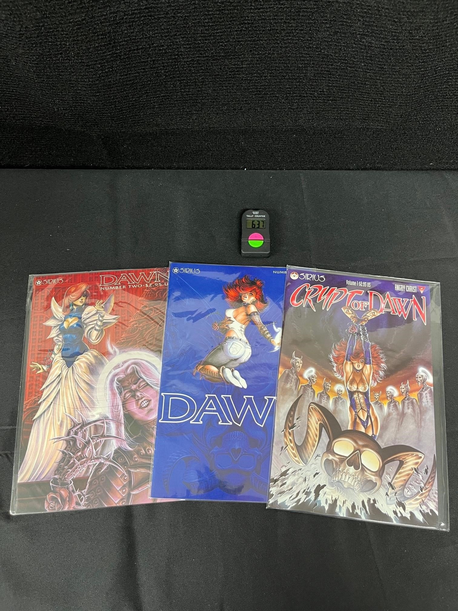 Dawn Sirius Comics 3 Comic Lot (1 of 1)