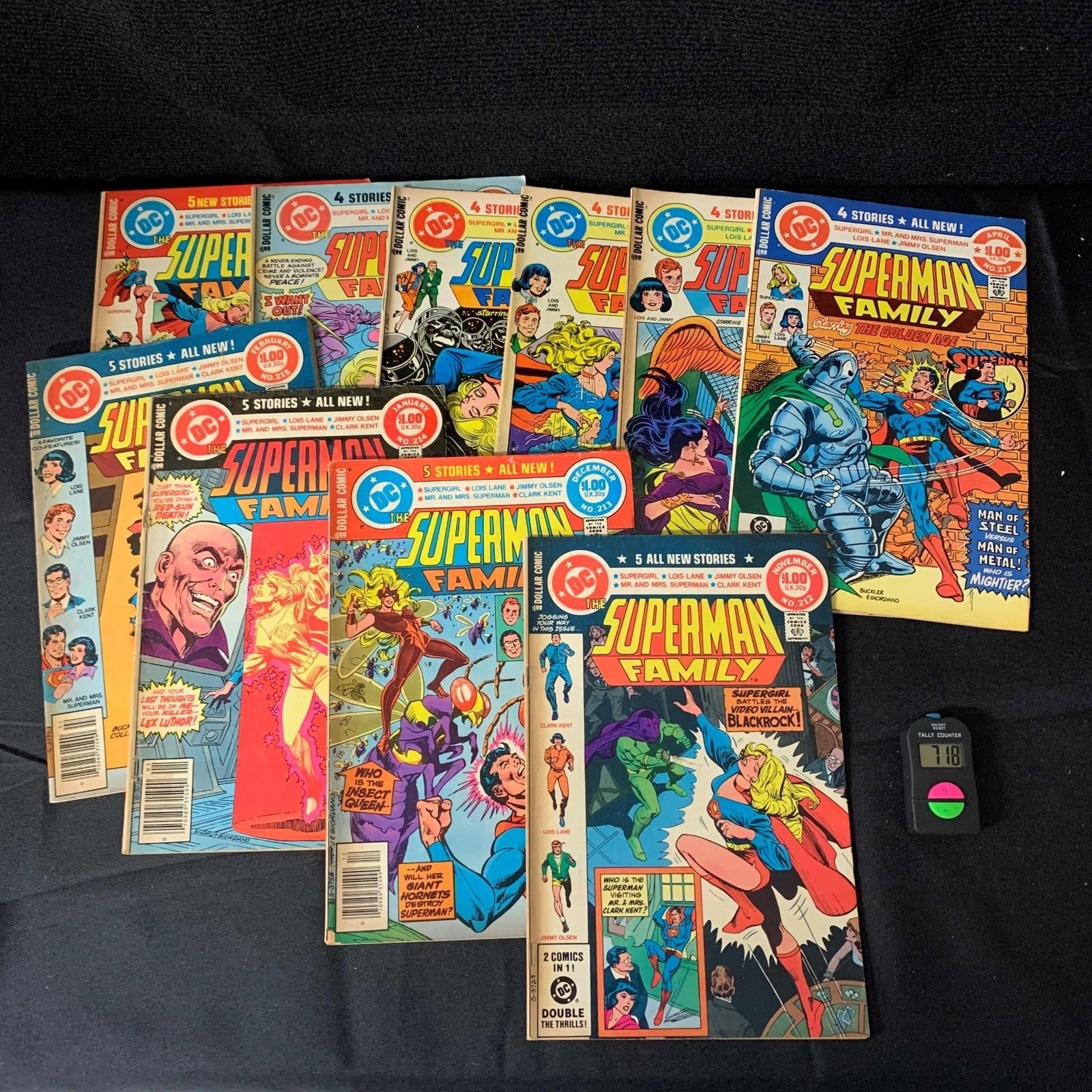 Superman Family Bronze Age Issues: We are a veteran owned company. Please look at the pictures carefully to determine what you believe the condition of collectible is. We are currently accepting consignments. Email us a aeronhouse1994@