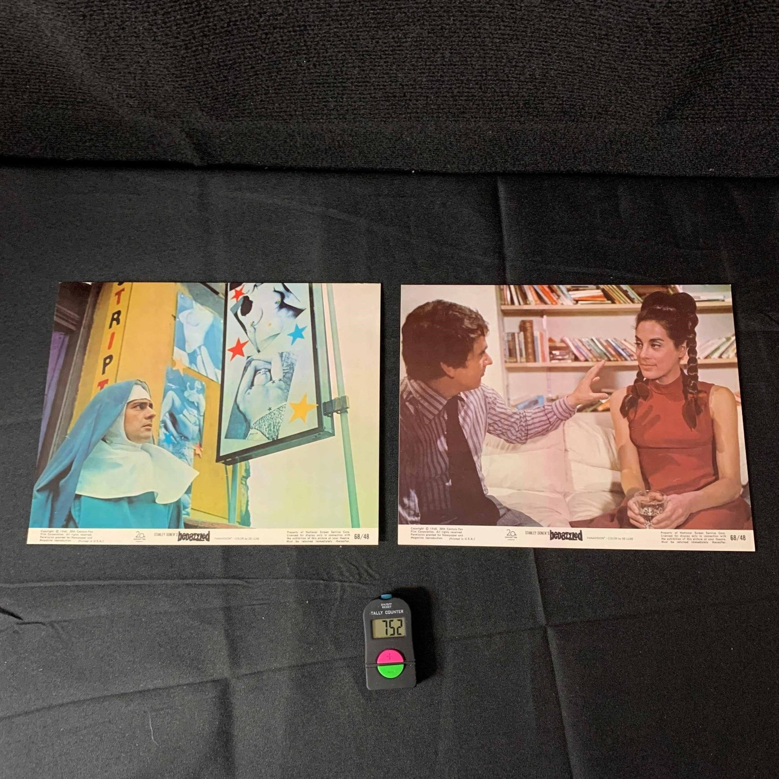 Bedazzled! Movie Lobby Cards: We are a veteran owned company. Please look at the pictures carefully to determine what you believe the condition of collectible is. We are currently accepting consignments. Email us a aeronhouse1994@