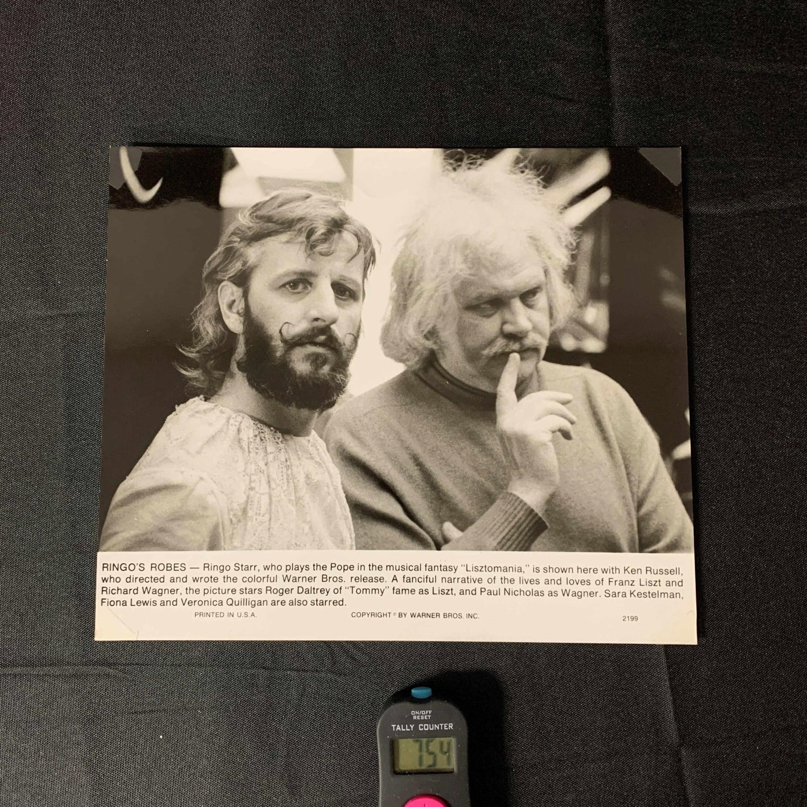 Ringo Star Lisztomania Photo Lobby Card: We are a veteran owned company. Please look at the pictures carefully to determine what you believe the condition of collectible is. We are currently accepting consignments. Email us a aeronhouse1994@