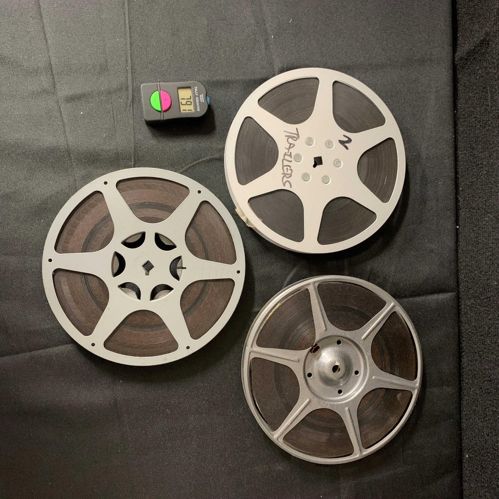 Mash TV Trailers + on 16mm Film Reels: From an estate of a film maker who produced many, many movie and television trailers. We are a veteran owned company. Please look at the pictures carefully to determine what you believe the condition