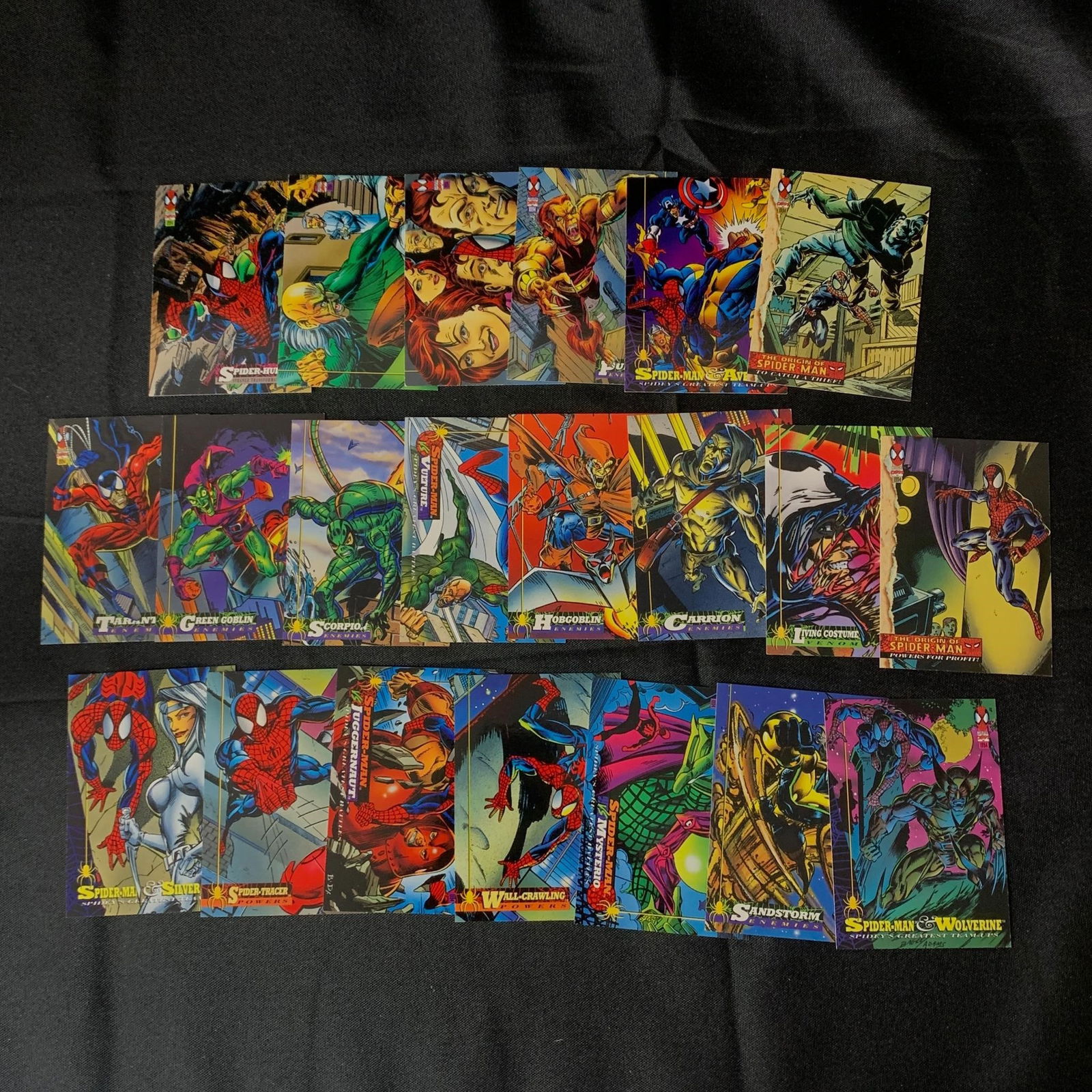 1994 Marvel Spider-Man Trading Card lot (1 of 2)