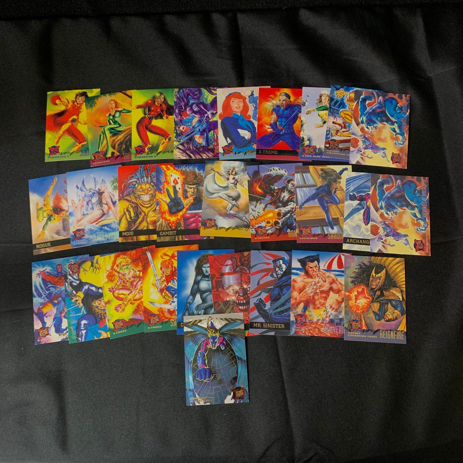 1995 Fleer Ultra X-Men Marvel Cards Lot (1 of 3)