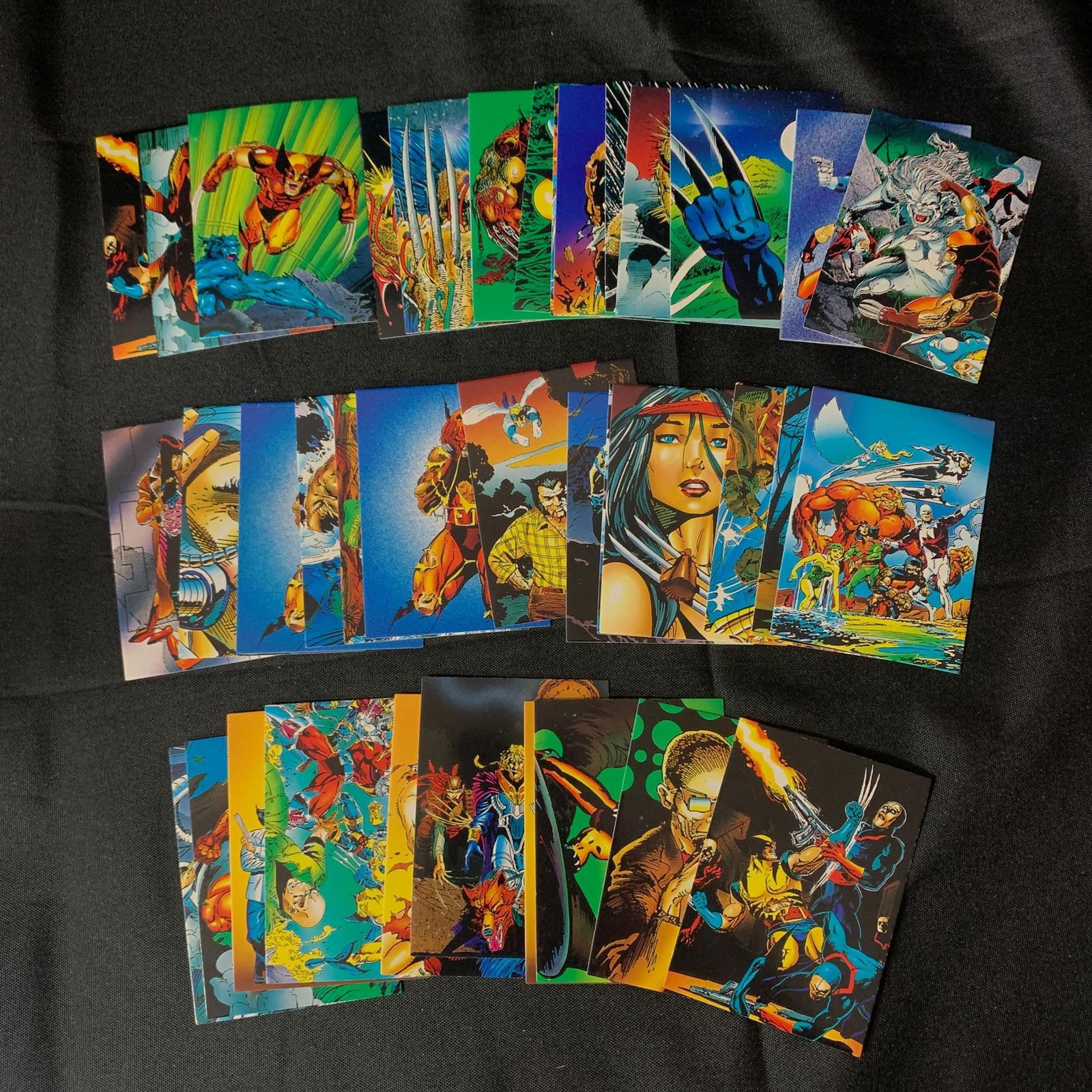 1992 Wolverine Marvel Trading Cards (1 of 2)