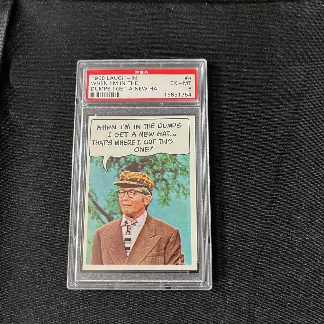 1968 Topps Laugh In 4 PSA 6 (1 of 1)