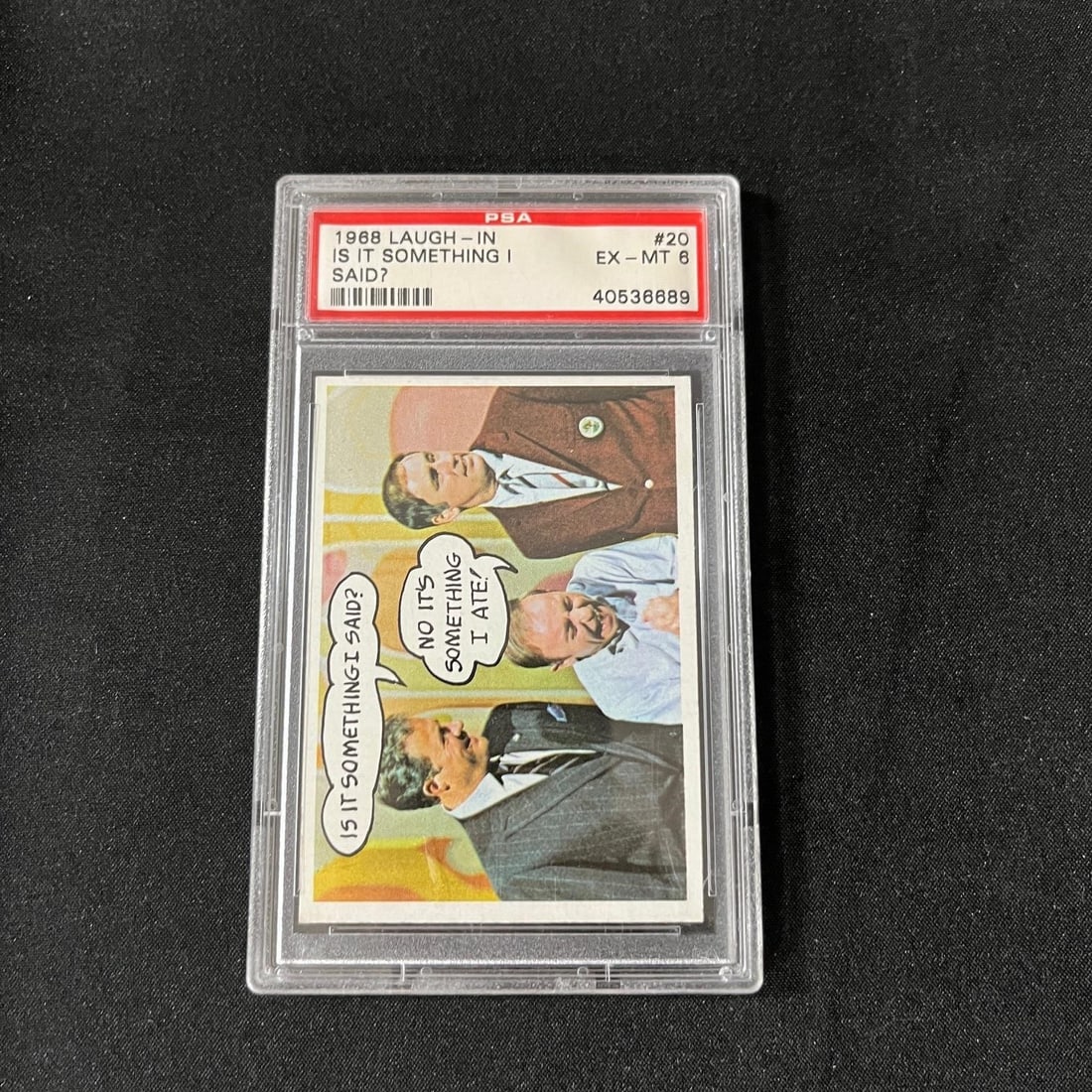 1968 Topps Laugh-In 8 PSA 6 (1 of 1)