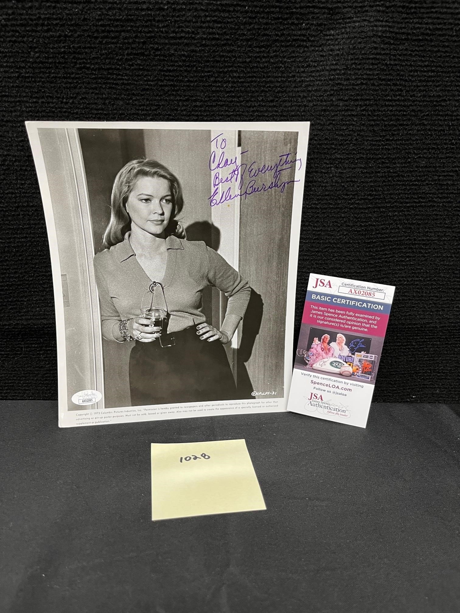 Ellen Burstyn Signed Photo COA JSA (1 of 1)