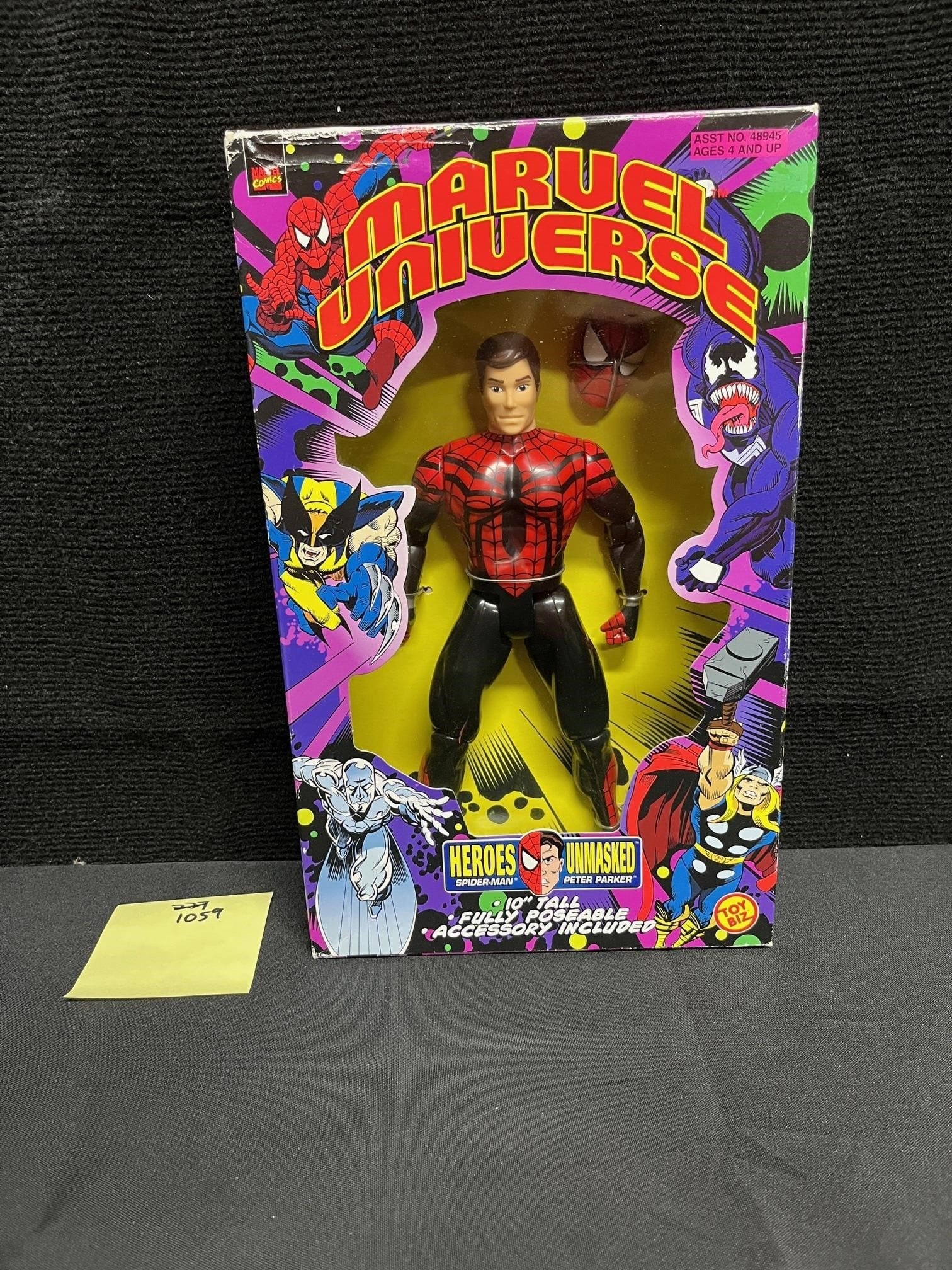 Peter Parker Marvel Universe NIB Action Figure (1 of 3)