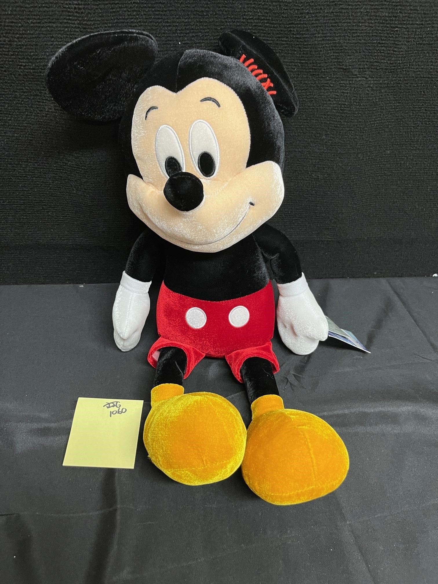 Mickey Mouse Stuffed Toy NWT 14' Size: mid-sized stuffed toy new with tags. An official Disney Store LE item! We are a veteran owned company. Please look at the pictures carefully to determine what you believe the condition of collectible 