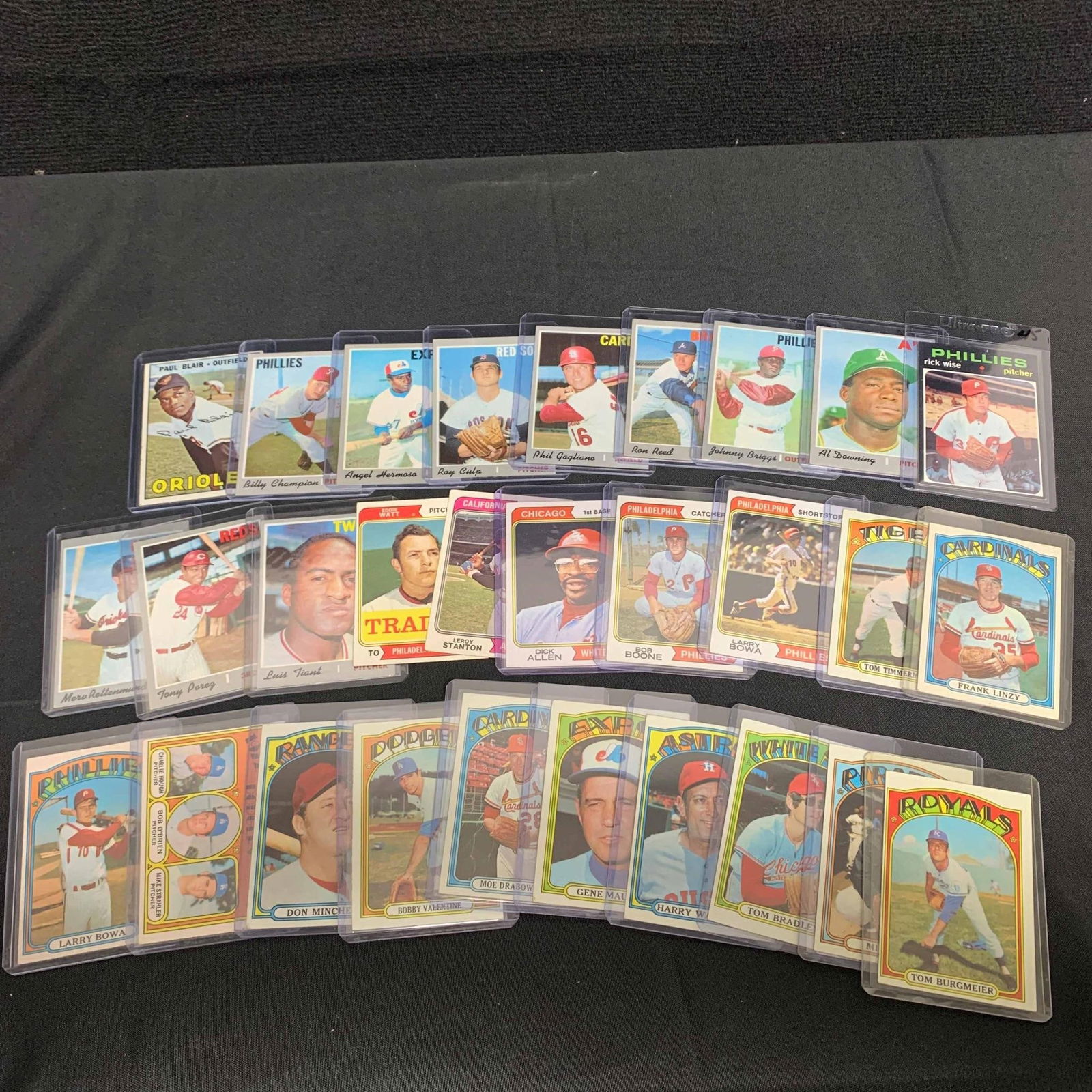 Group of Early 1970's Topps Baseball Cards (1 of 4)