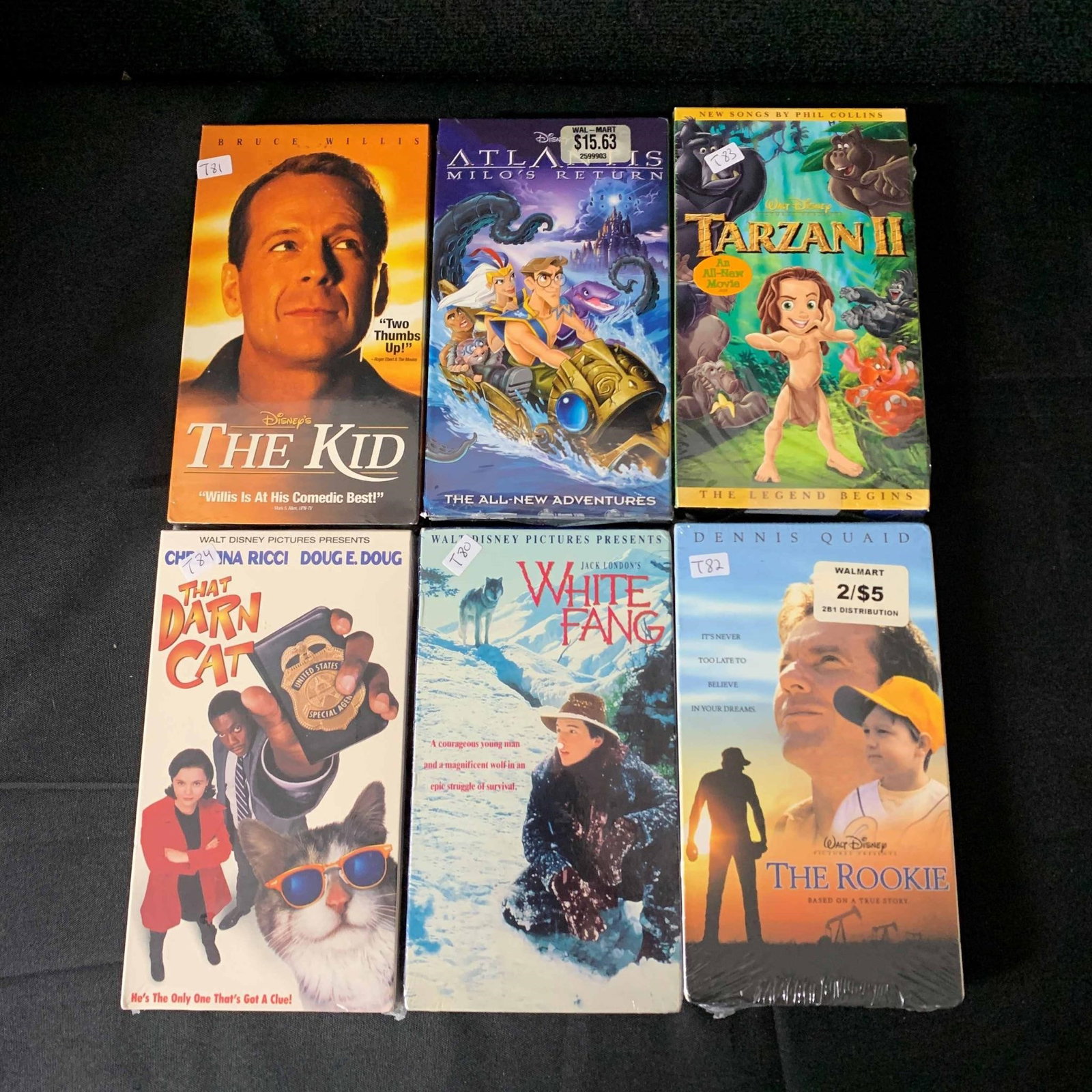 Sealed Disney VHS tapes (1 of 2)