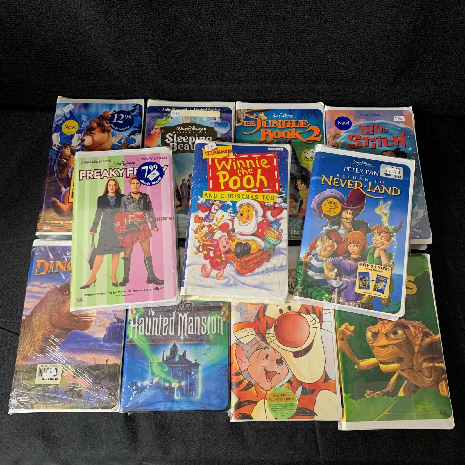 Sealed Disney VHS tapes, Clamshells (1 of 2)