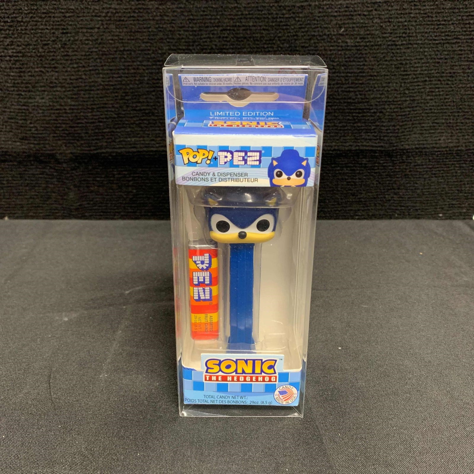 Sonic the Hedgehog LE NIB PEZ Dispenser: We are a veteran owned company. lease look at the pictures carefully to determine what you believe the condition of collectible is. We are currently accepting consignments. Email us a aeronhouse1994@g