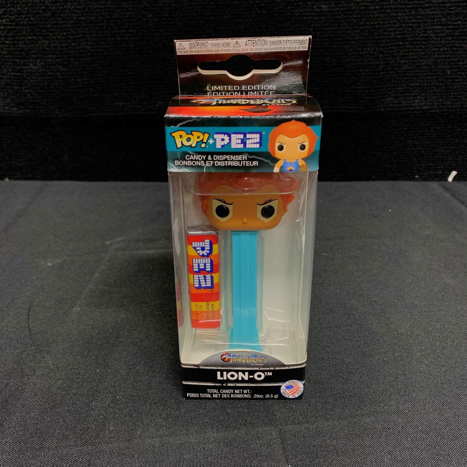 Lion-O LE PEZ Dispenser NIB: We are a veteran owned company. lease look at the pictures carefully to determine what you believe the condition of collectible is. We are currently accepting consignments. Email us a aeronhouse1994@g