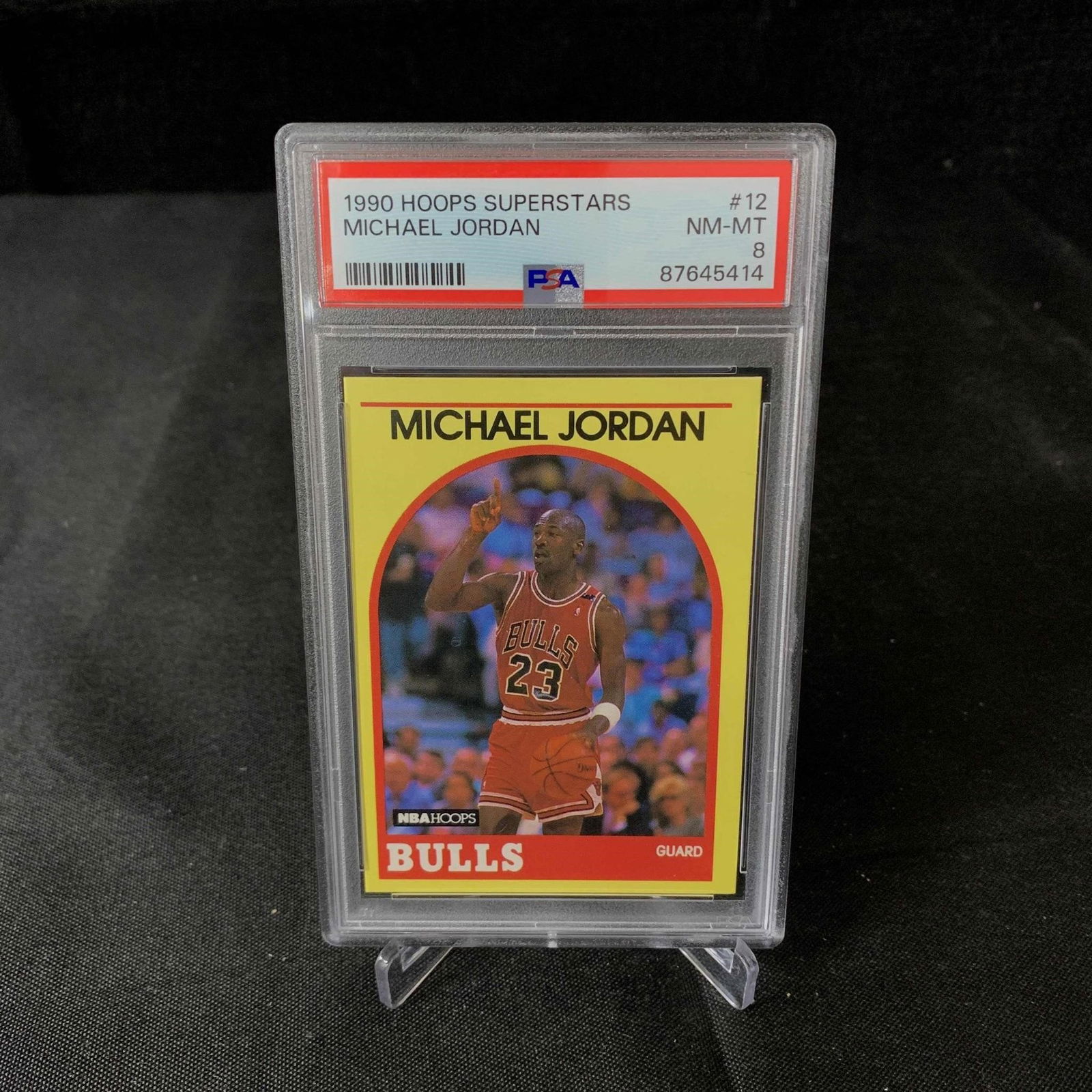 1990 Hoops Michael Jordan PSA 8 (1 of 2)