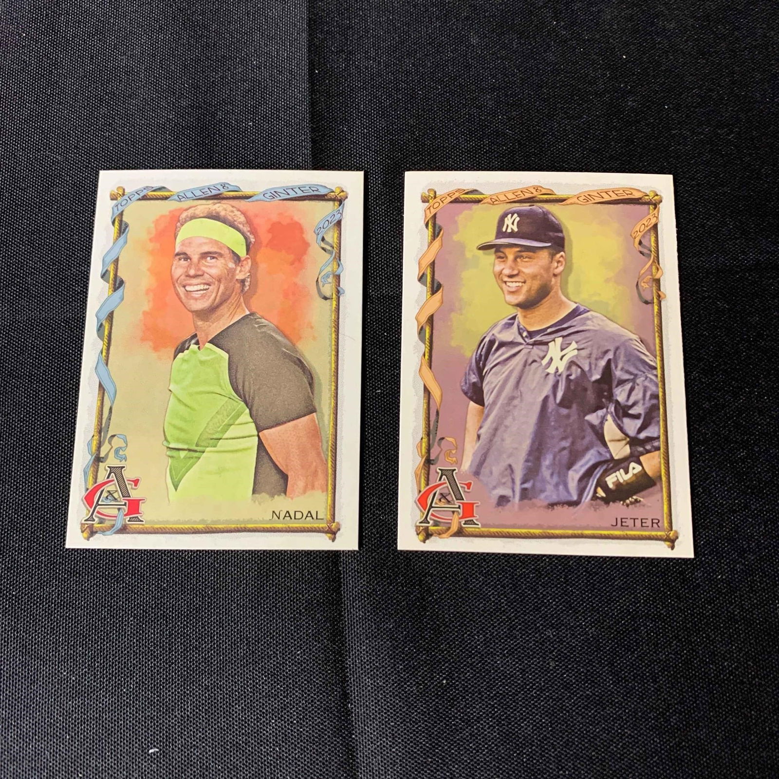 Topps Allen & Ginter Jeter & Nadal (1 of 2)