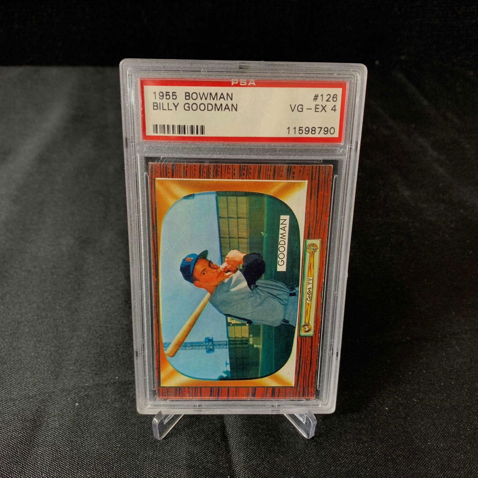 Billy Goodman 1955 Bowman Baseball #126 PSA 4 (1 of 2)