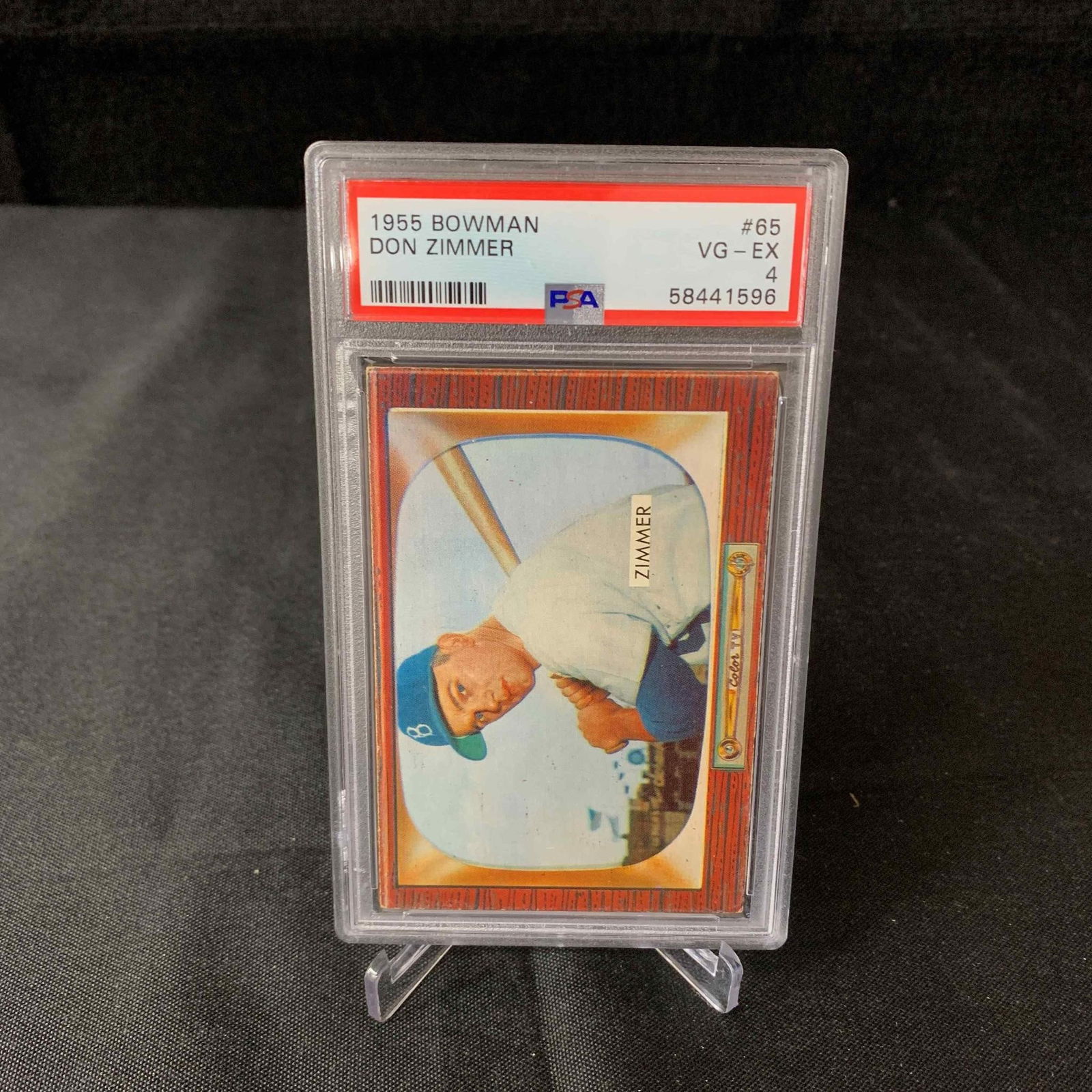 1955 Bowman Don Zimmer PSA 4 (1 of 2)