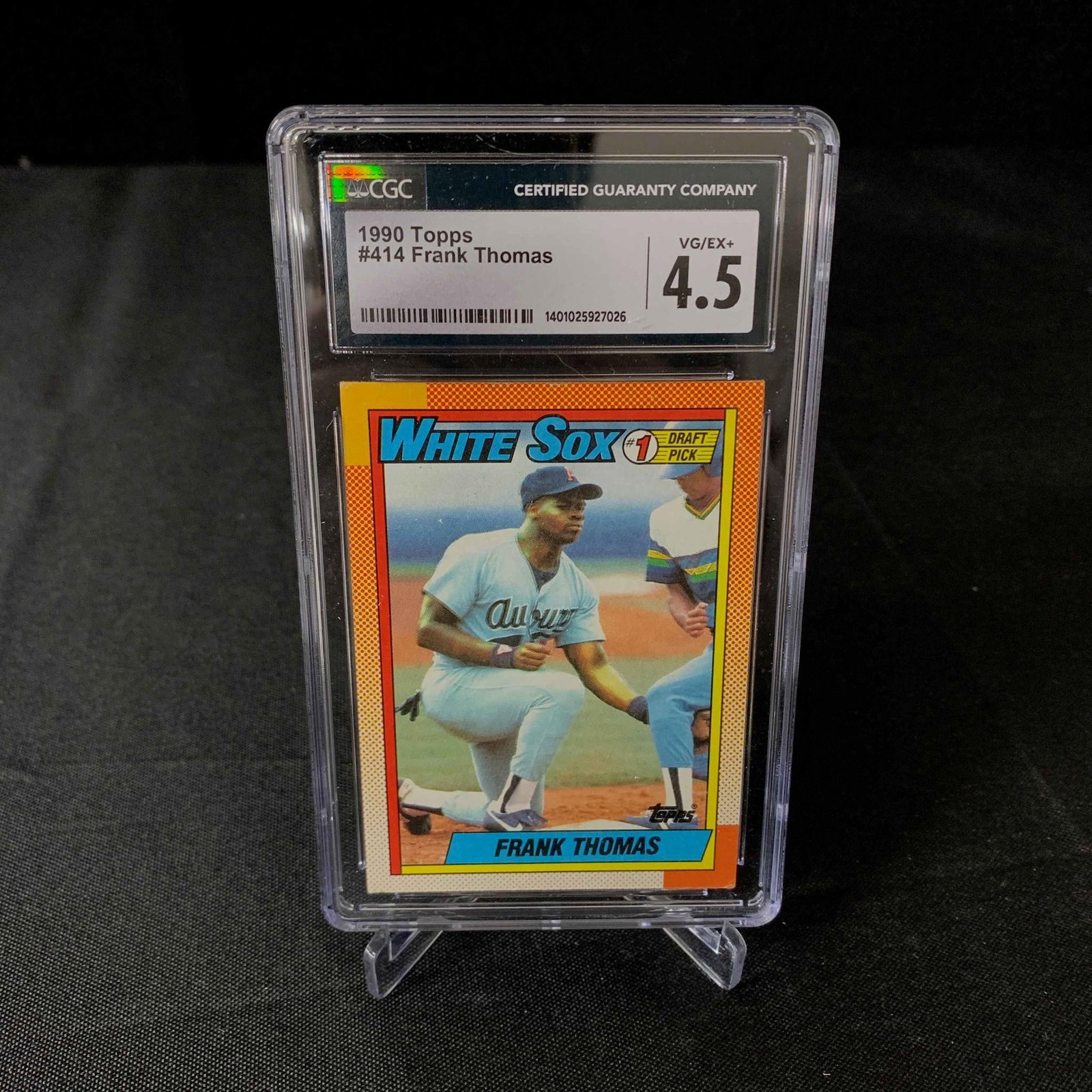 1990 Topps Frank Thomas RC CGC 4.5 (1 of 2)