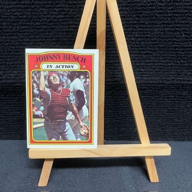 Johnny Bench 1972 Topps Baseball #434 (1 of 2)