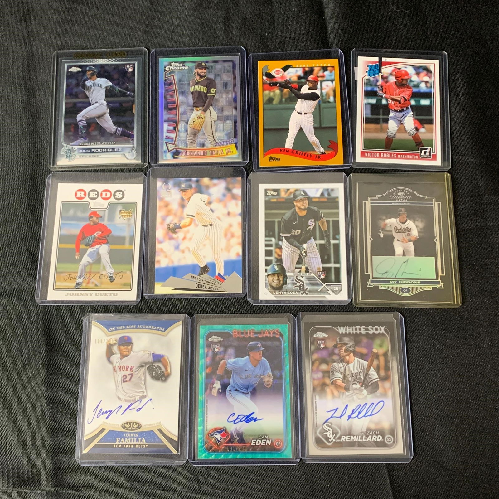 Modern Baseball Card lot Autos (1 of 5)
