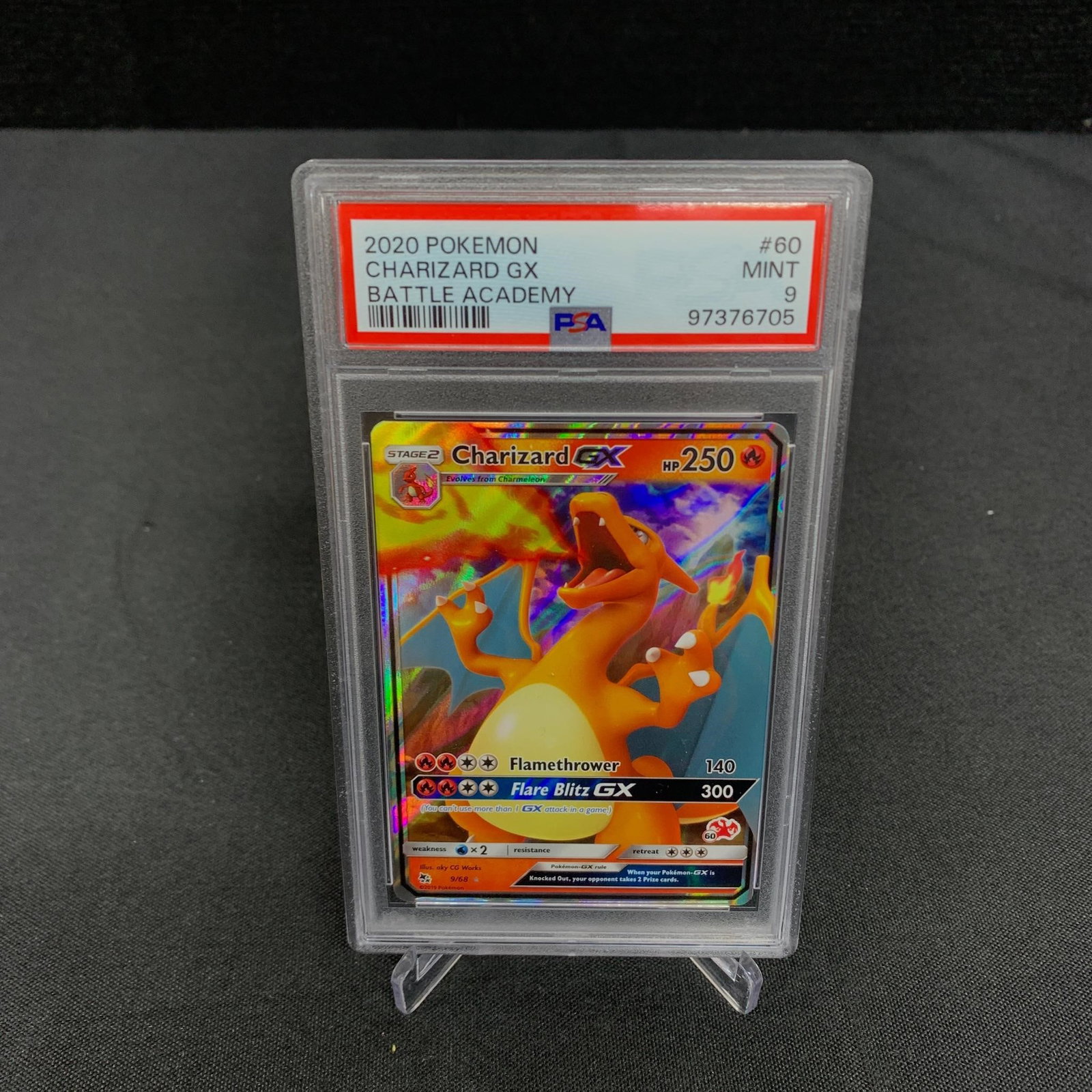 PSA 9 Charizard GX Battle Academy (1 of 2)