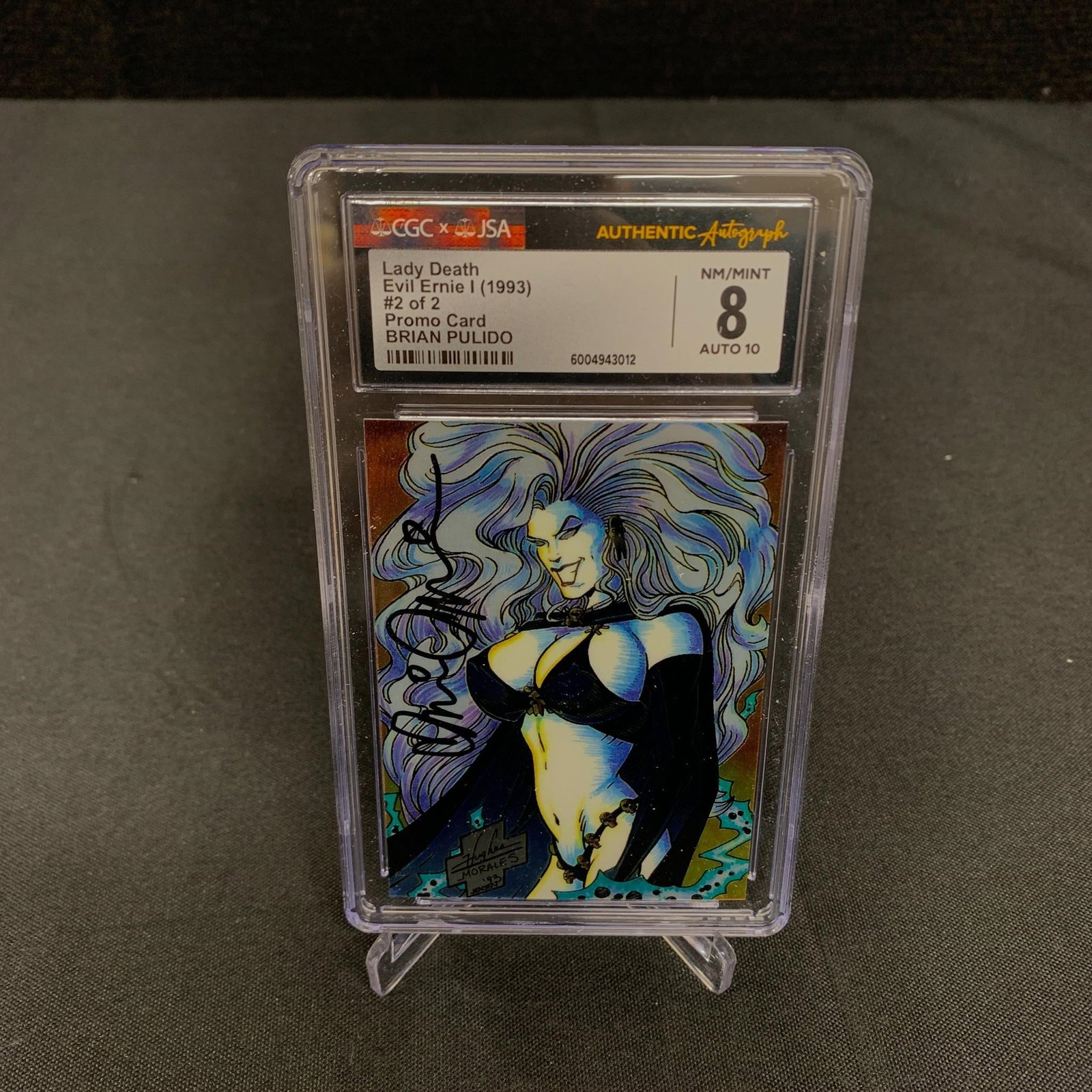 CGC 8 Lady Death Promo, Brian Pulido Sig (1 of 2)