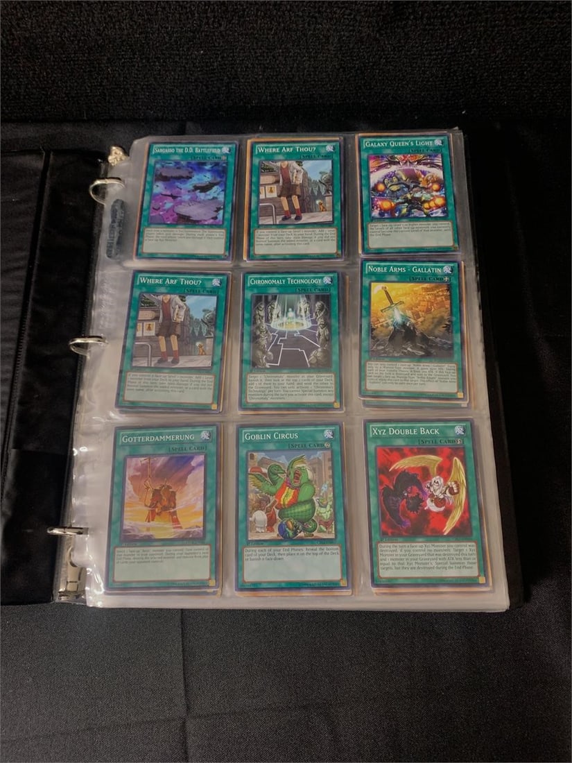 Vintage and Modern Yugioh Card Binder (1 of 9)