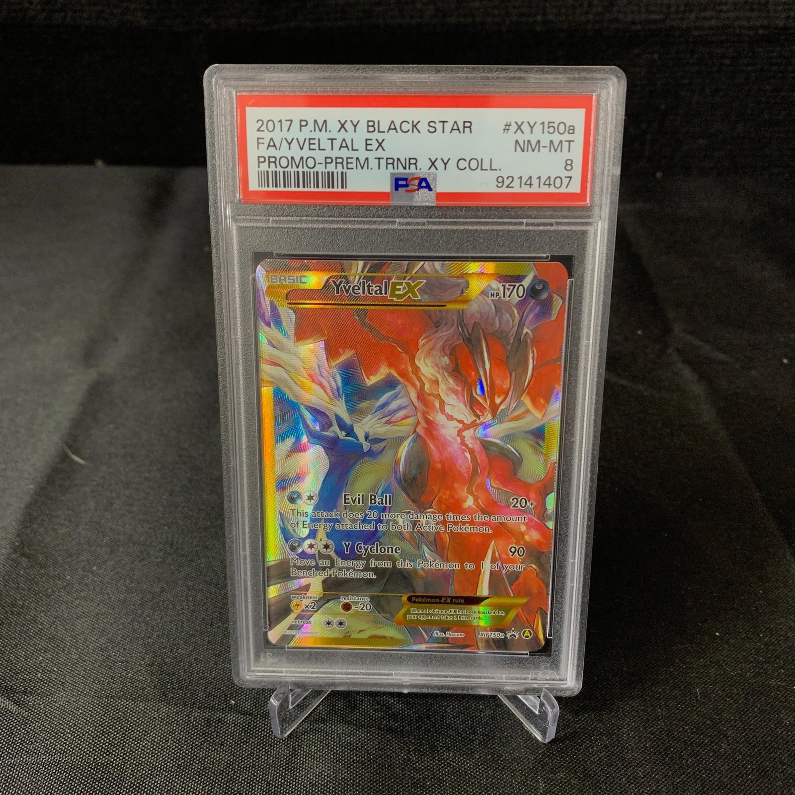 PSA 8 Yveltal EX XY Collection Promo (1 of 2)