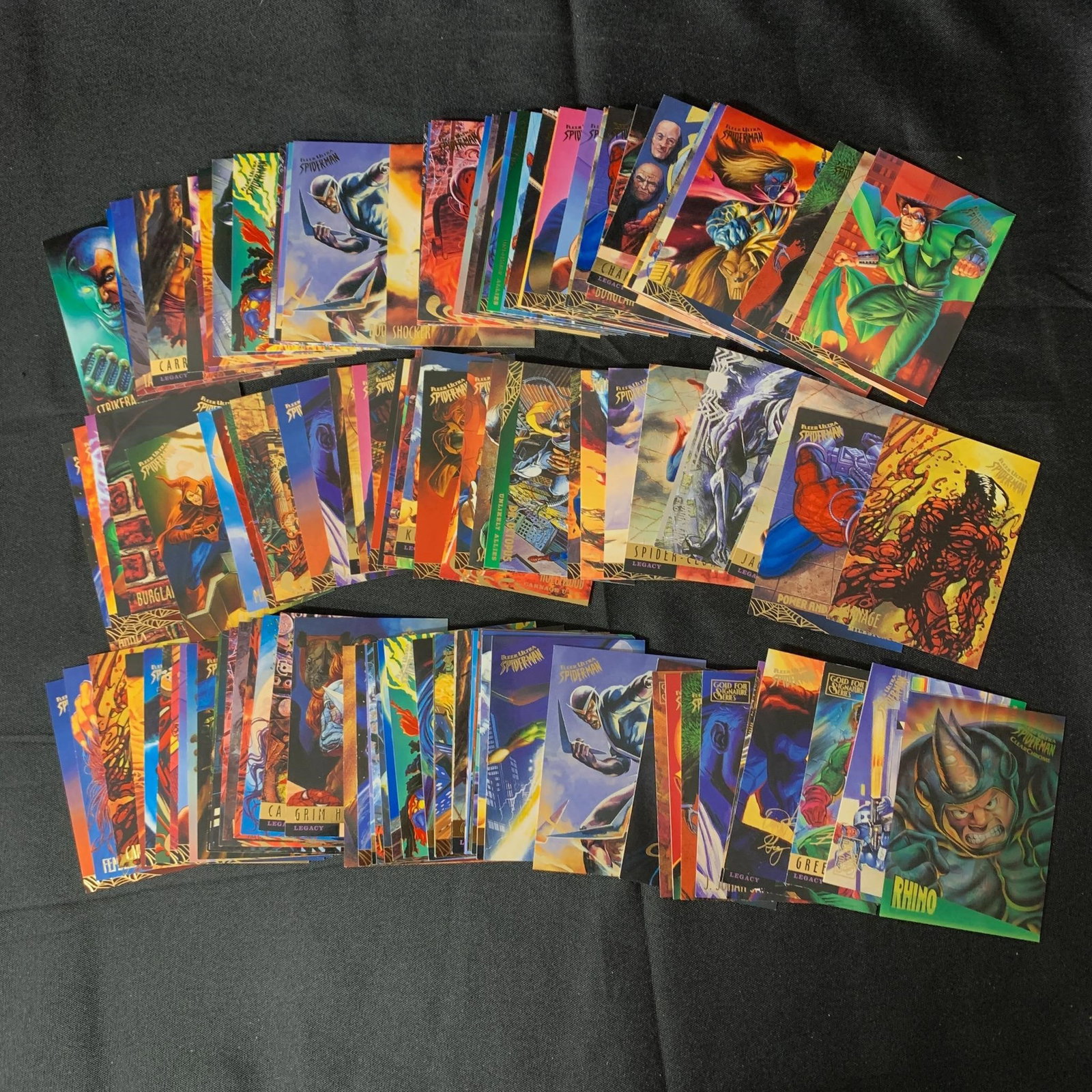 1995 Fleer Ultra Spiderman Cards, Gold Sig (1 of 4)