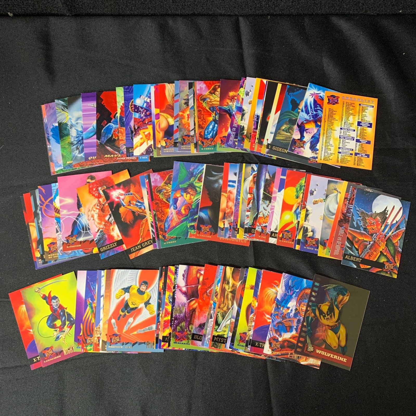 1995 Fleer Ultra X-men Trading Cards (1 of 4)