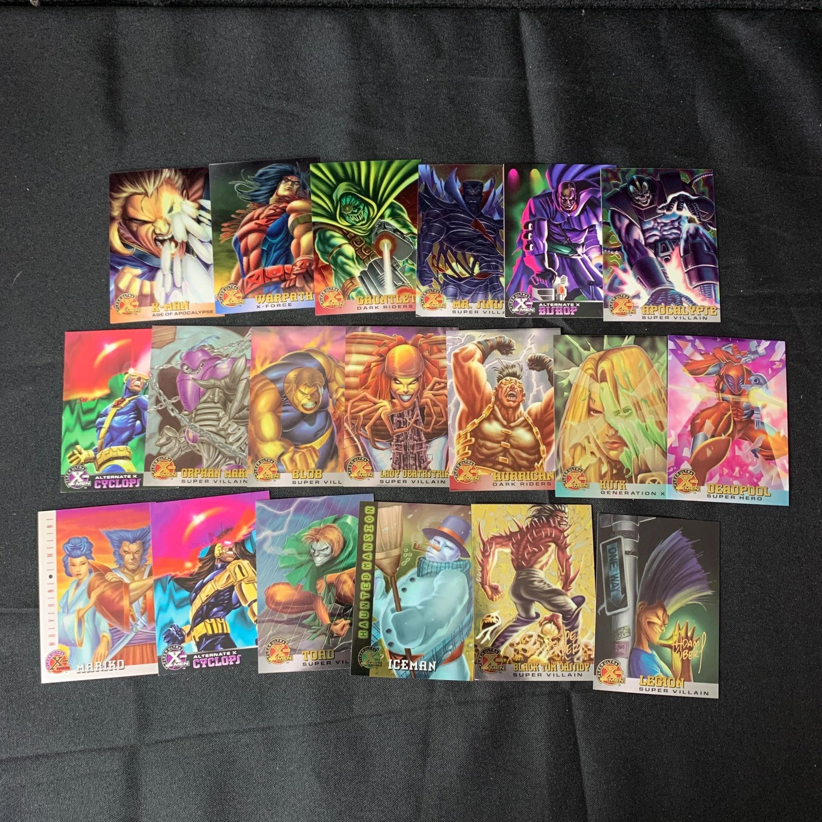 1995 Fleer Ultra X-Men Chromium Cards (1 of 3)