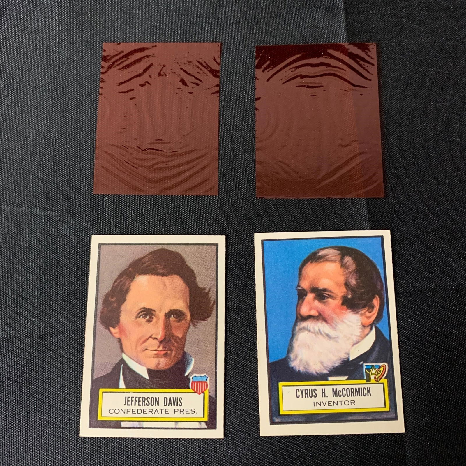 1952 Topps Look N See Cards, w/ 3D film (1 of 3)