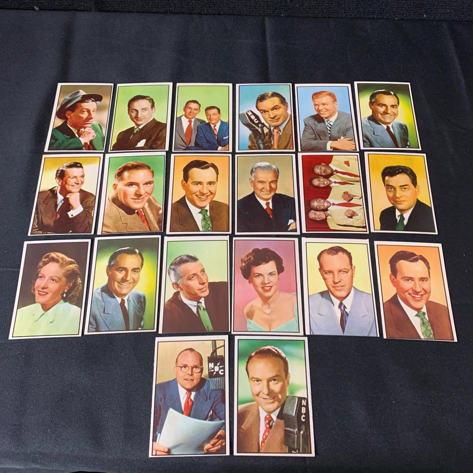 1953 Bowman Tele & Radio Stars Cards (1 of 2)