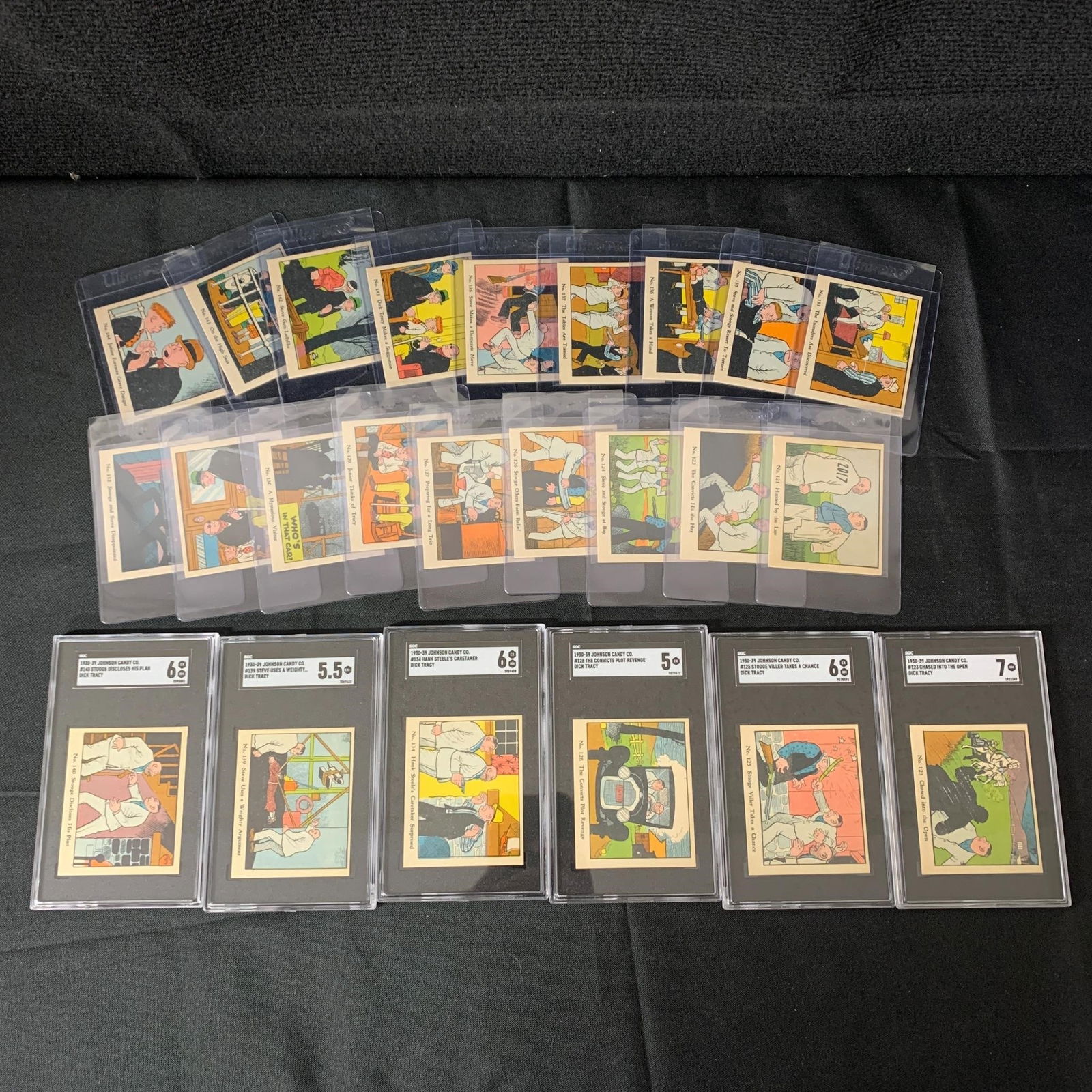 1930s Dick Tracy Johnson Candy Card Collection (1 of 7)