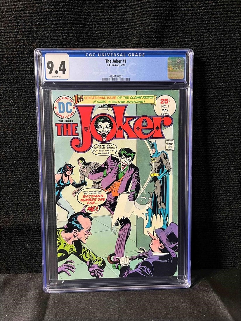 Joker 1 Bronze Age 1st Series CGC 9.4 (1 of 1)