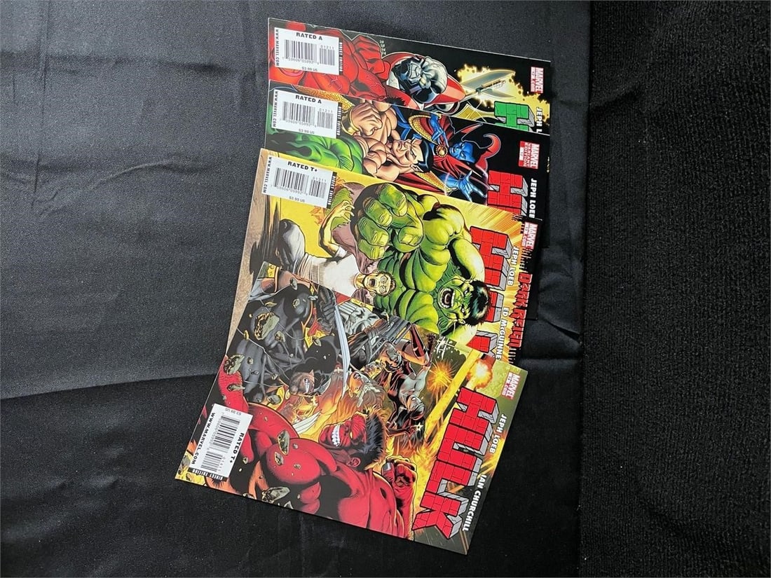 Hulk 12-14 w/Variant Covers Red Hulk MCU Comics (1 of 1)