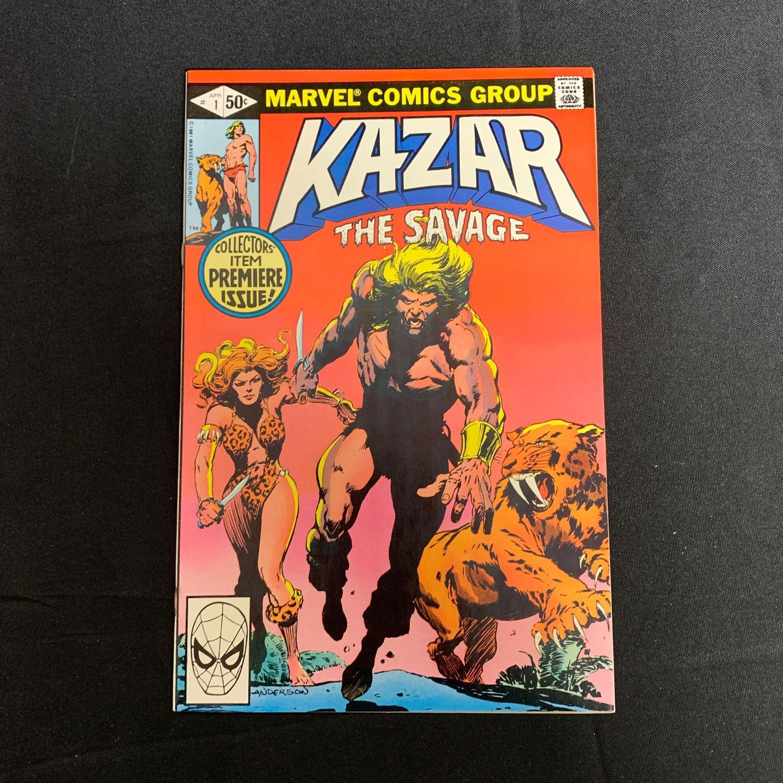 Kazar the Savage 1 Bronze Age Marvel (1 of 2)