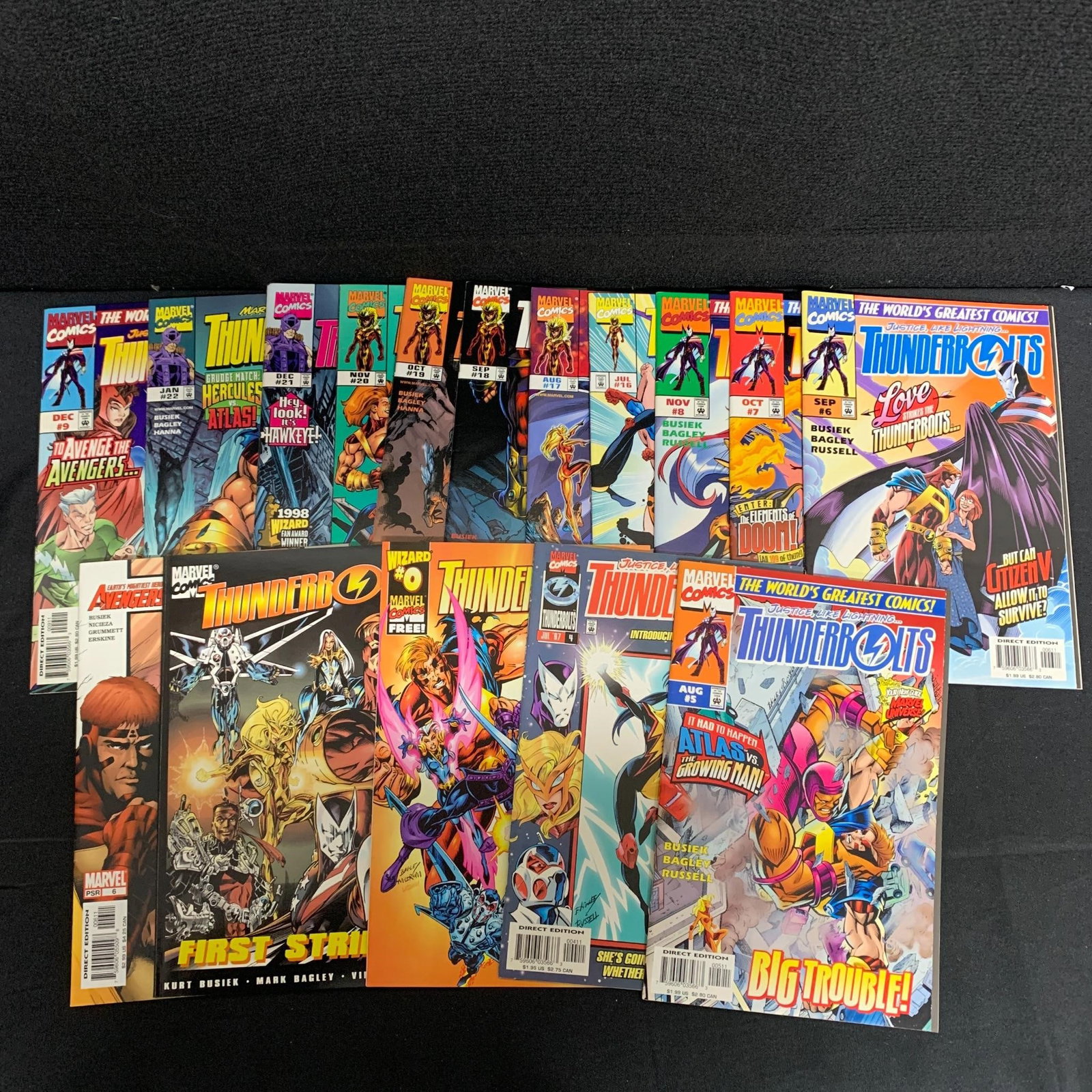 Thunderbolts 1st Series Comic Lot (1 of 1)