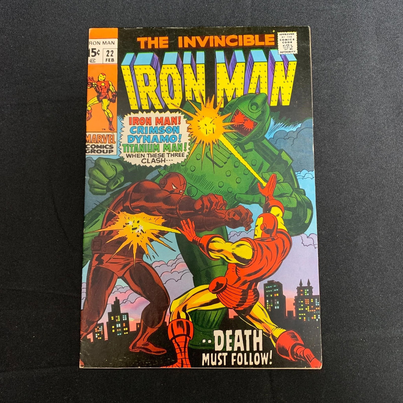 Iron Man 22 Marvel Bronze Age Comic (1 of 2)