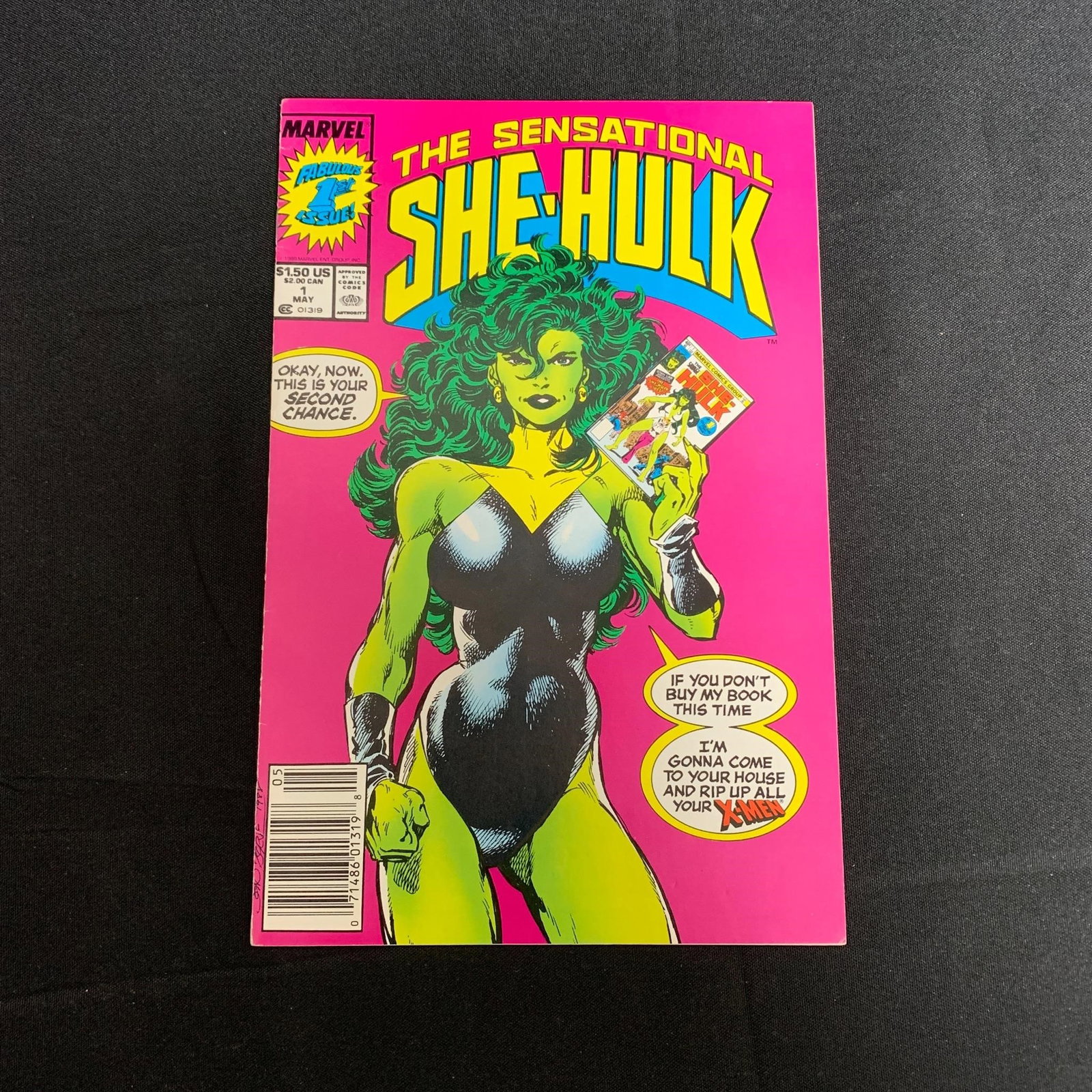 Sensational She Hulk 1 Newsstand Edition Comic (1 of 2)