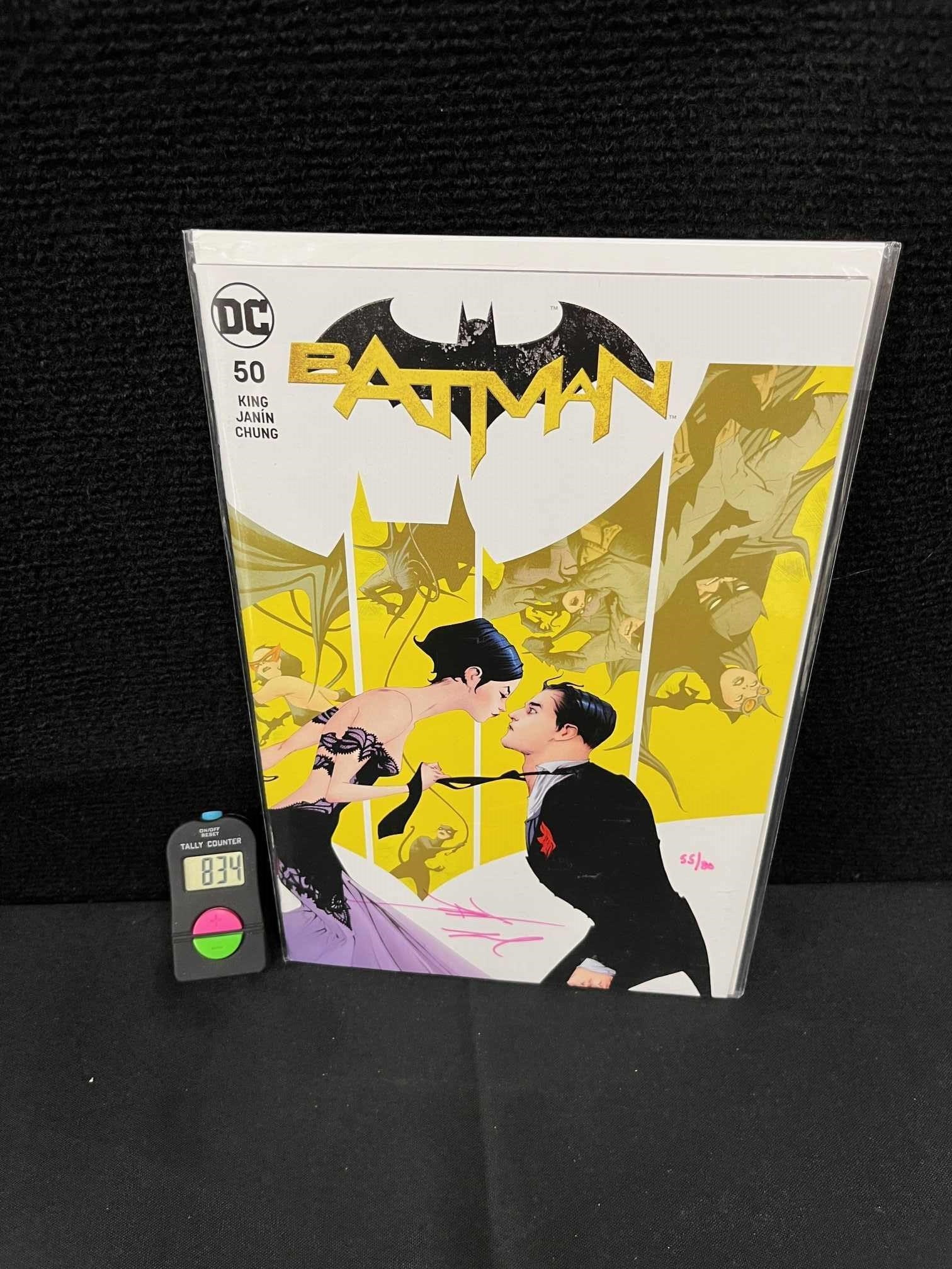 Batman 50 Signed By Inhuk Lee #55/80 (1 of 3)