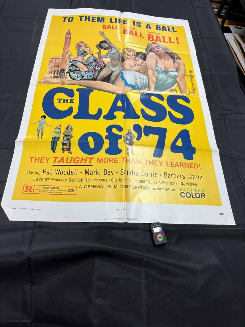 Class of 74 Original One Sheet Movie Poster (1 of 1)